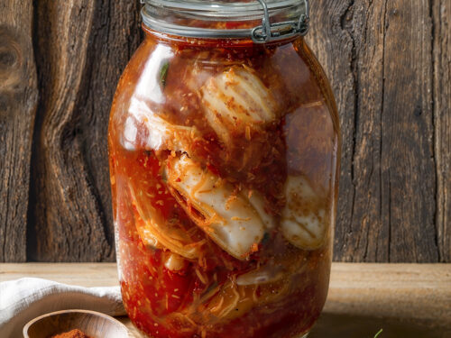 Tongbaechu-kimchi