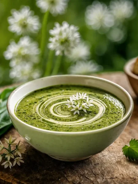 Nettle and Wild Garlic Soup
