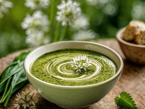 Nettle and Wild Garlic Soup