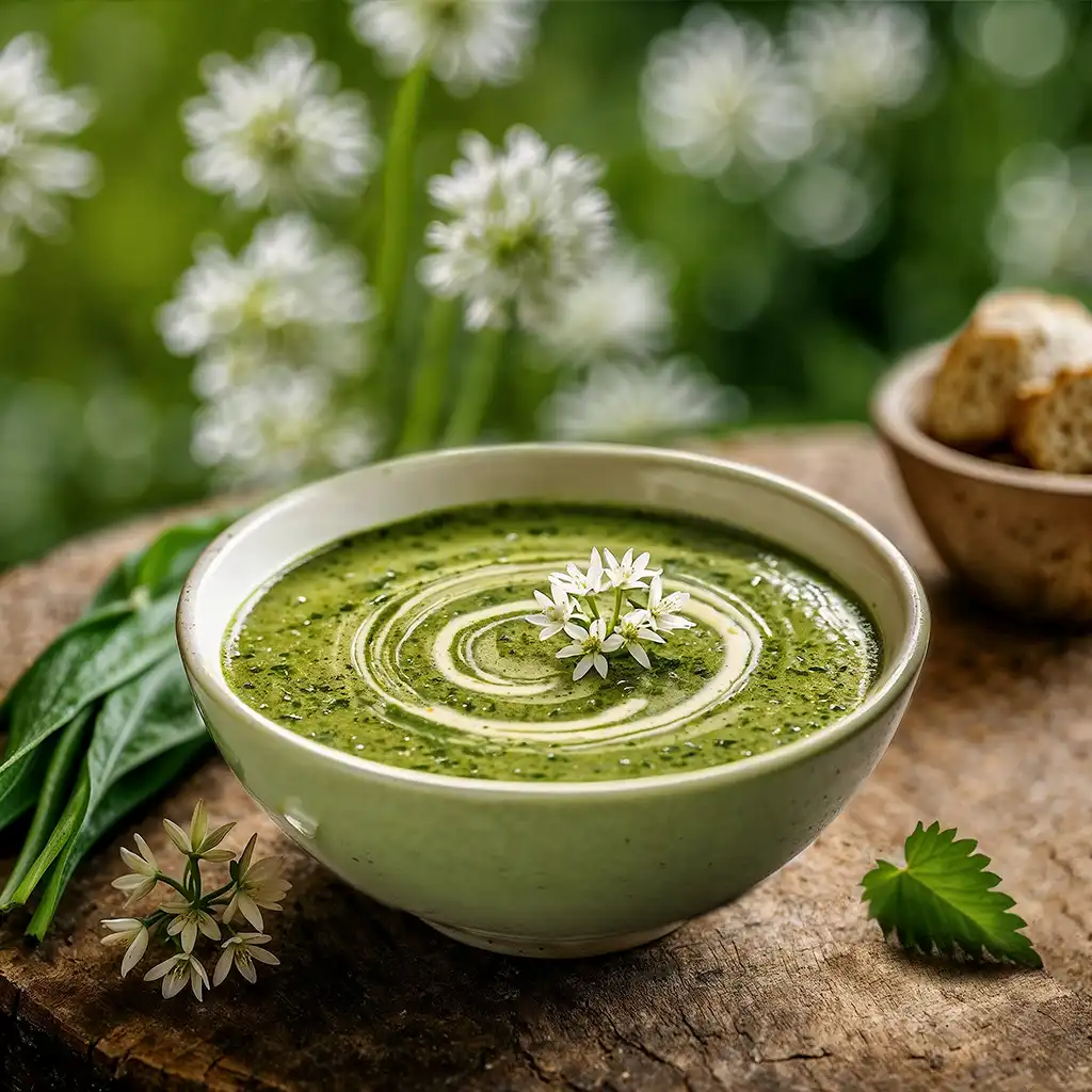 Nettle and Wild Garlic Soup